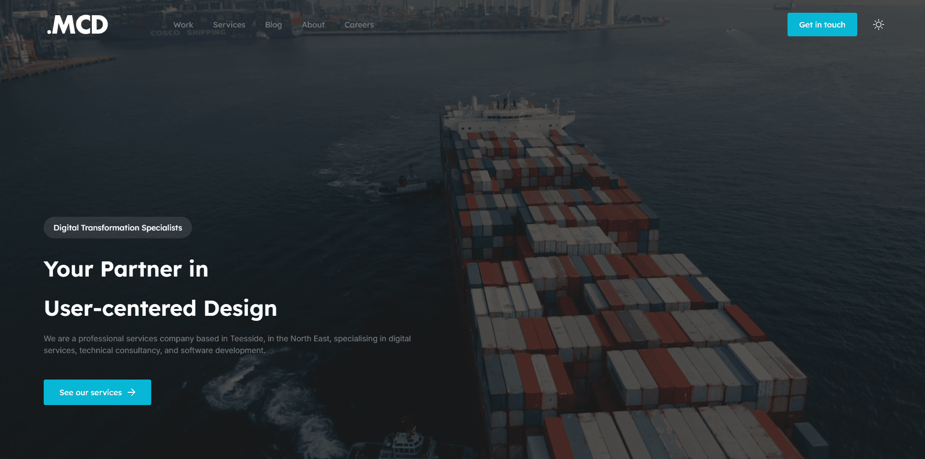 MCD Systems Website preview